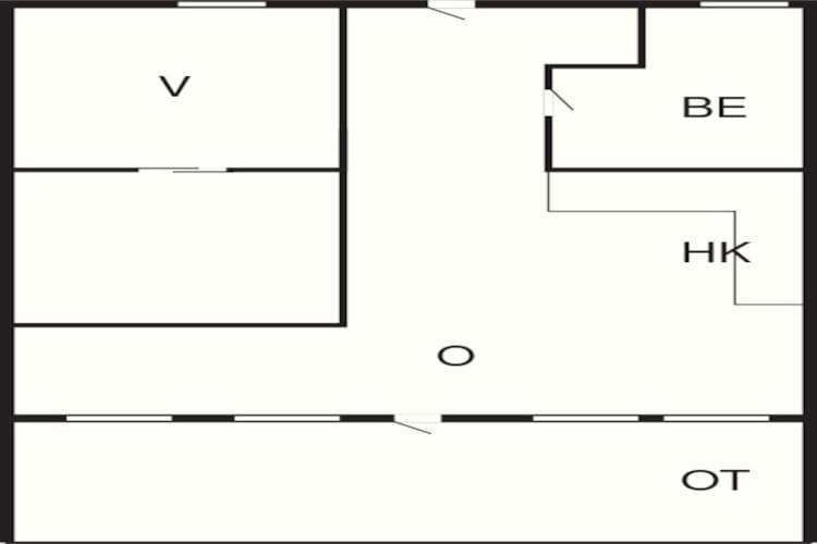 4 Person Holiday Home In R Sk Bing Эрёскёбинг Экстерьер фото
